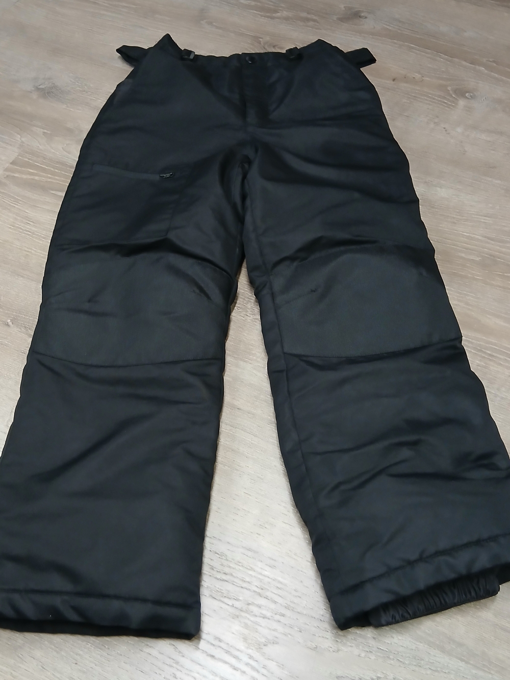 Swiss Tech Youth Kids Black Snow Pants Insulated Ski Pants Size L Large 10-12